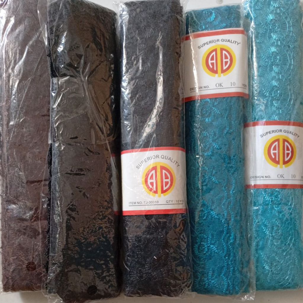 Renda Organdi Tile Kaca/pack (-+10yard)