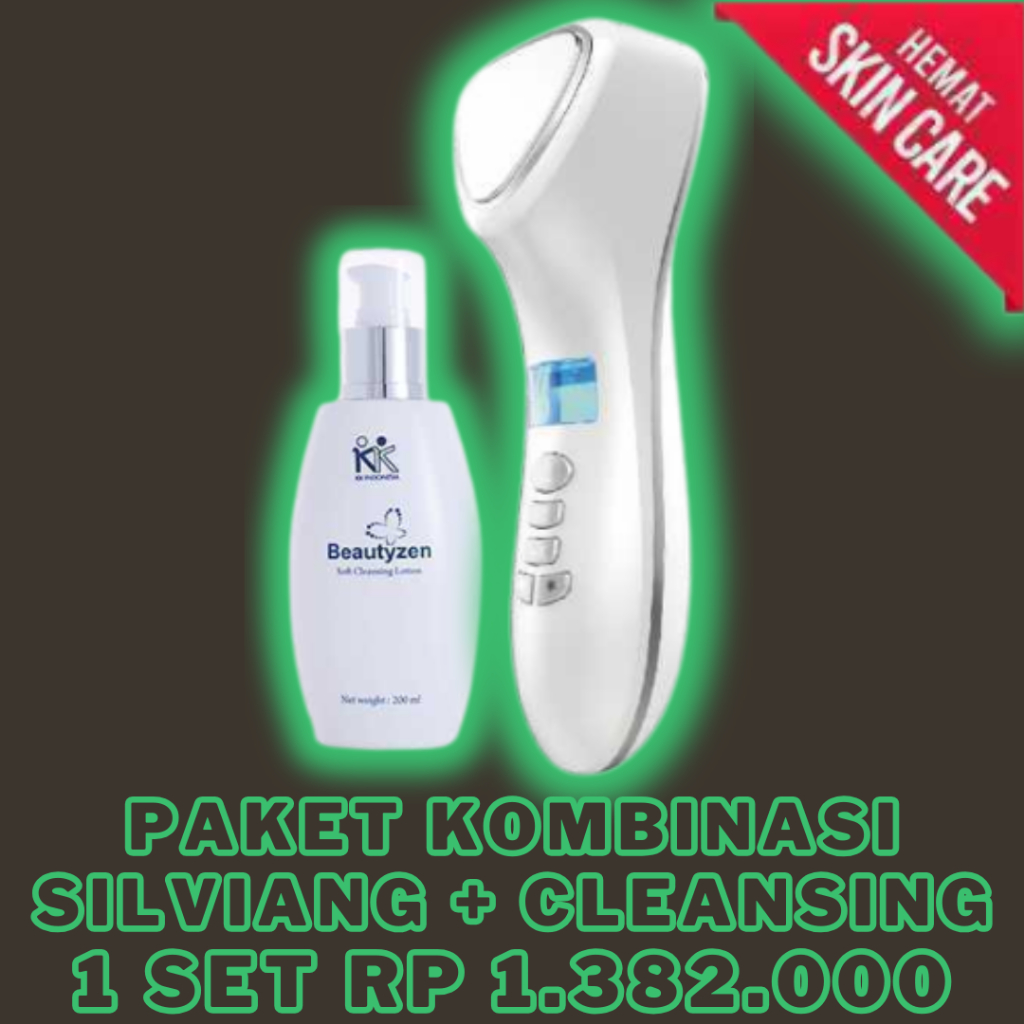 Paket Murah Silviang 3 Alat Kecantikan Skincare Perawatan Wajah 100% Original KK Indonesia