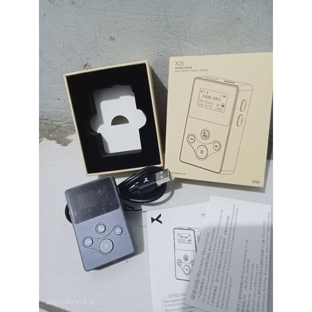 (TURUN HARGA) xDuoo X2S Hi-Fi Lossless Portable Digital Music Player