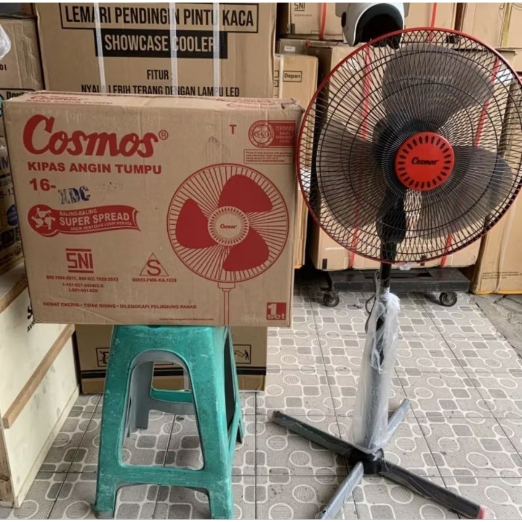 Stand Fan Cosmos 16-XDC / Kipas Angin Berdiri Cosmos 16inch / Kipas Angin Berdiri cosmos