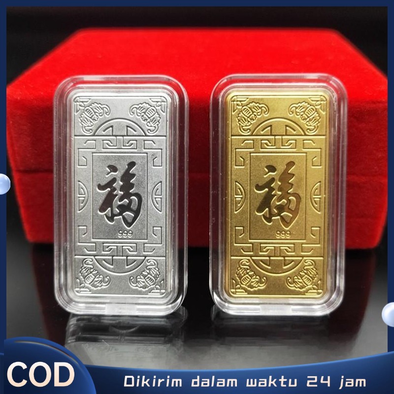 Gold Coin Uang Emas Koin Emas Keberuntungan Koin Gold