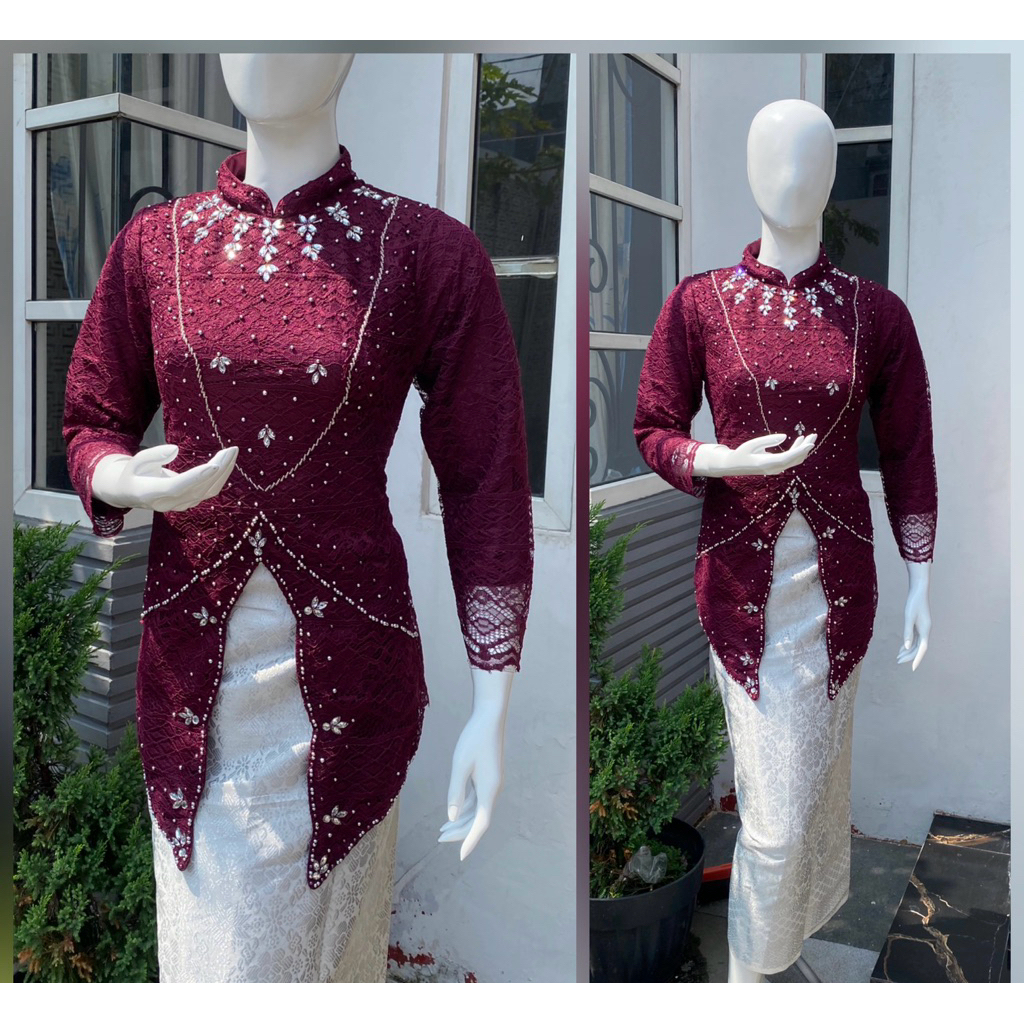New Kebaya Lidya||Kebaya Brukat payet modern||Kebaya seragaman terbaru||Kebaya wisuda kekinian||