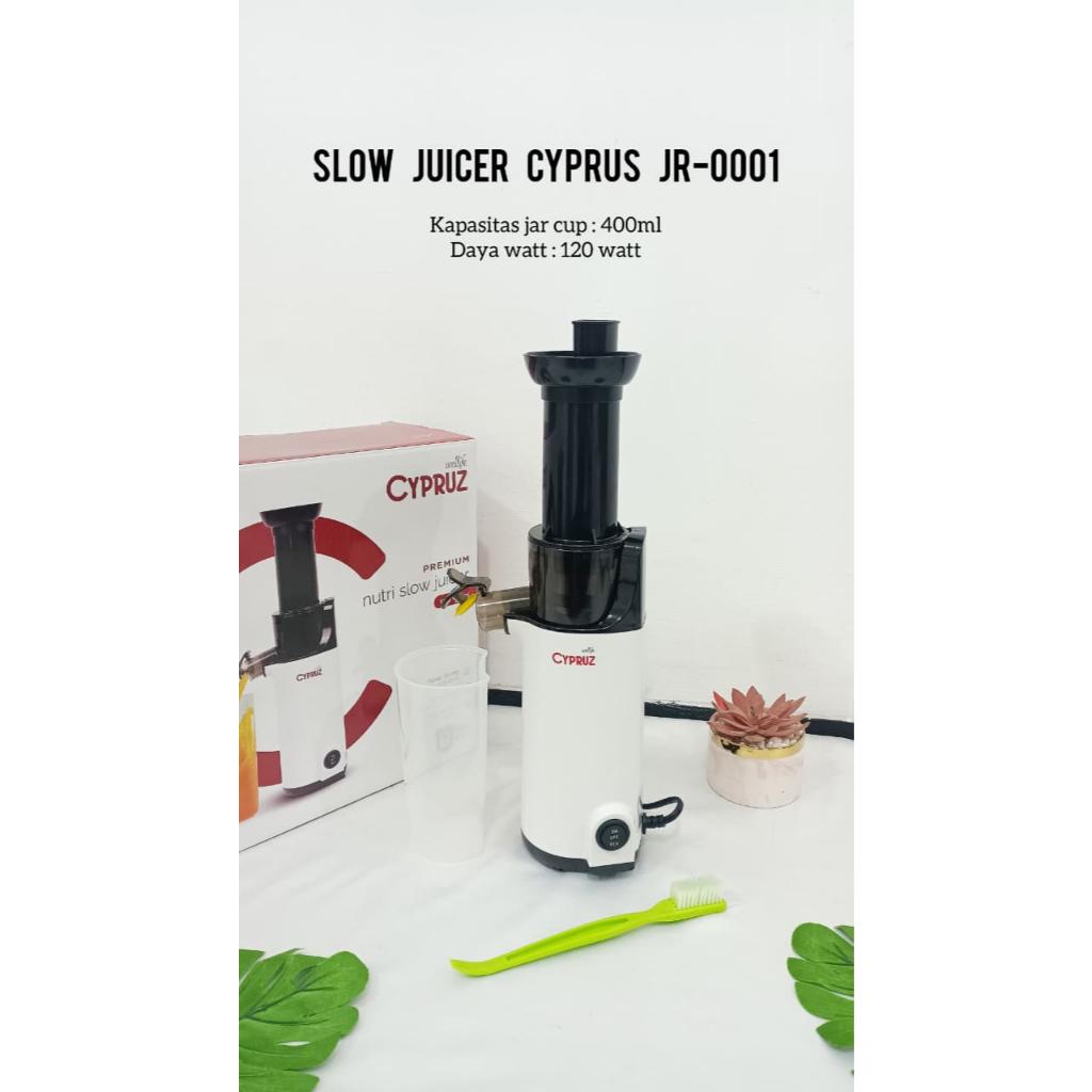 SLOW JUICER CYPRUS JR-0001