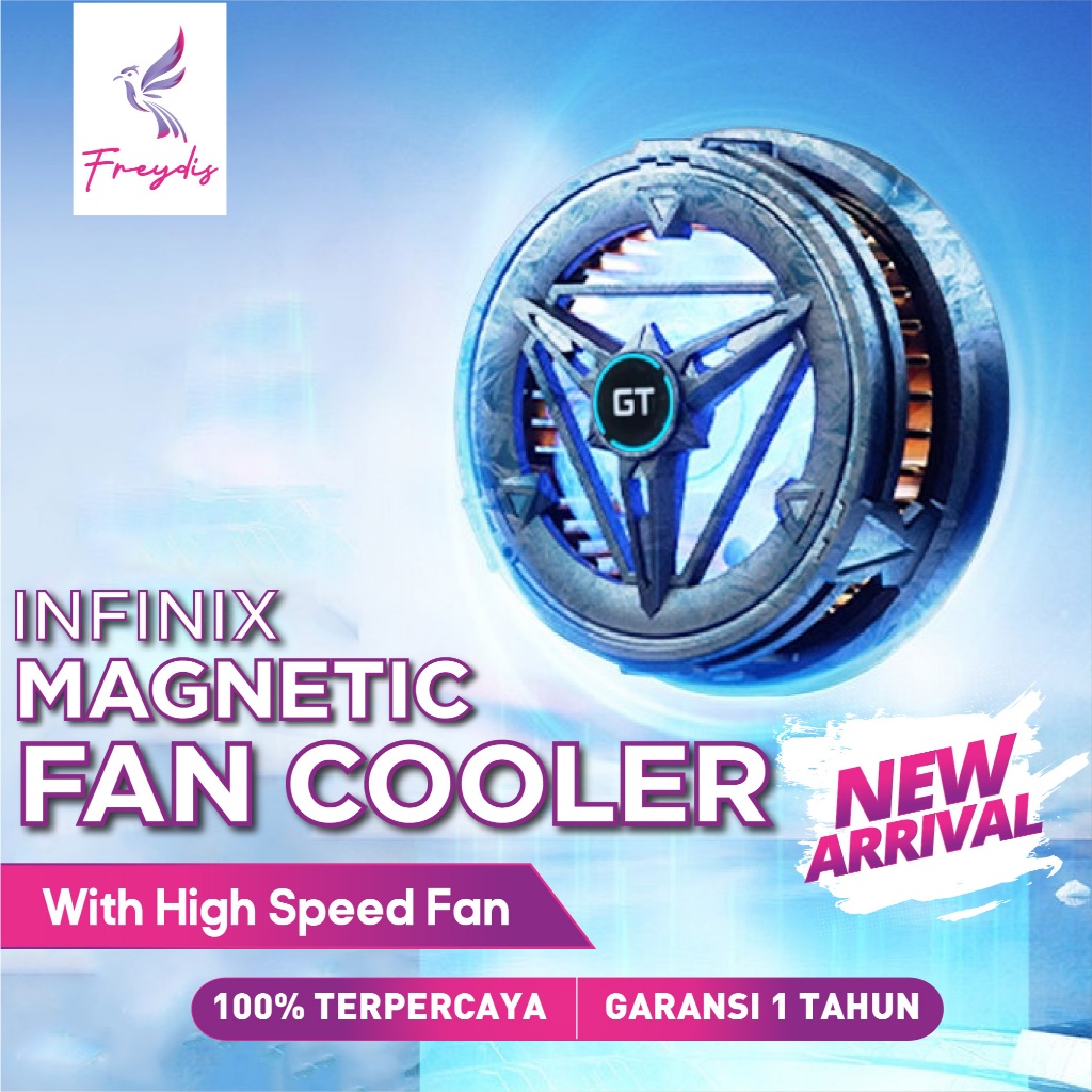 Fan Cooler RGB Magnetik Infinix MagSafe Pendingin HP Gaming