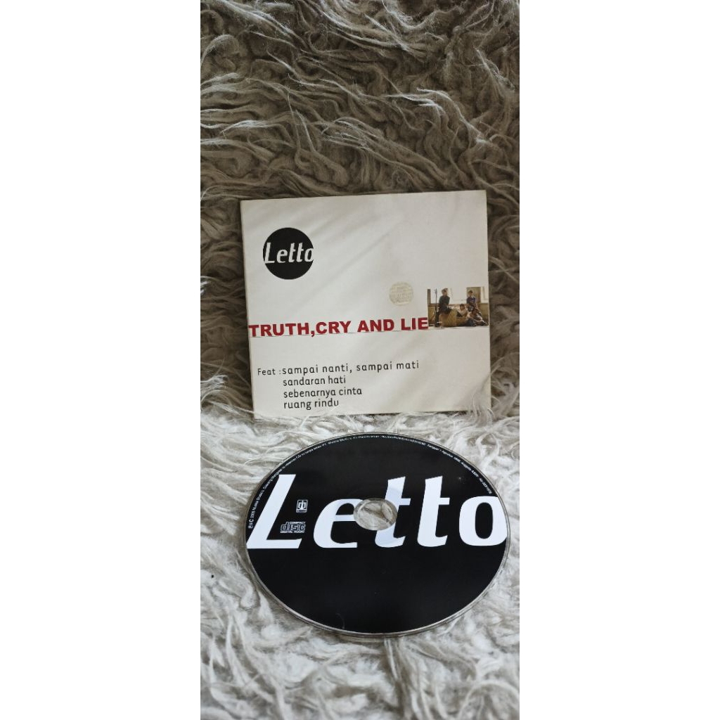 letto truth, cry and lie kaset cd