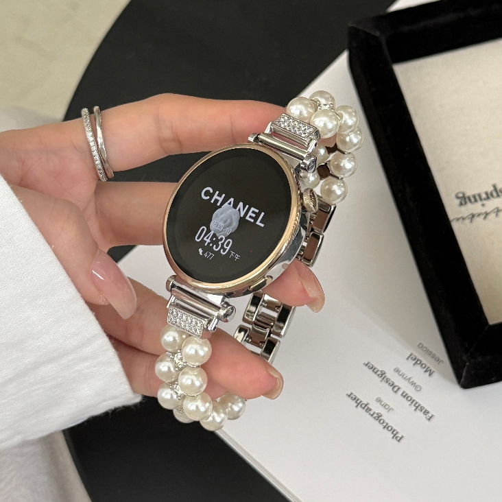 Gentle Pearl Gold Feeling Suitable for iwatch 38 40 41 S10 42 Watch Straps 42 44 45 46 S10 Huawei Wa