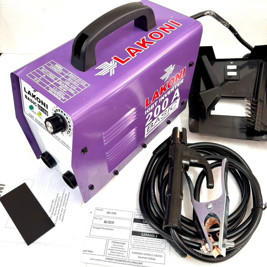 Lakoni Basic 201 ixs 200A Mesin Las Listrik 200 A Basic201 Trafo Las 900W