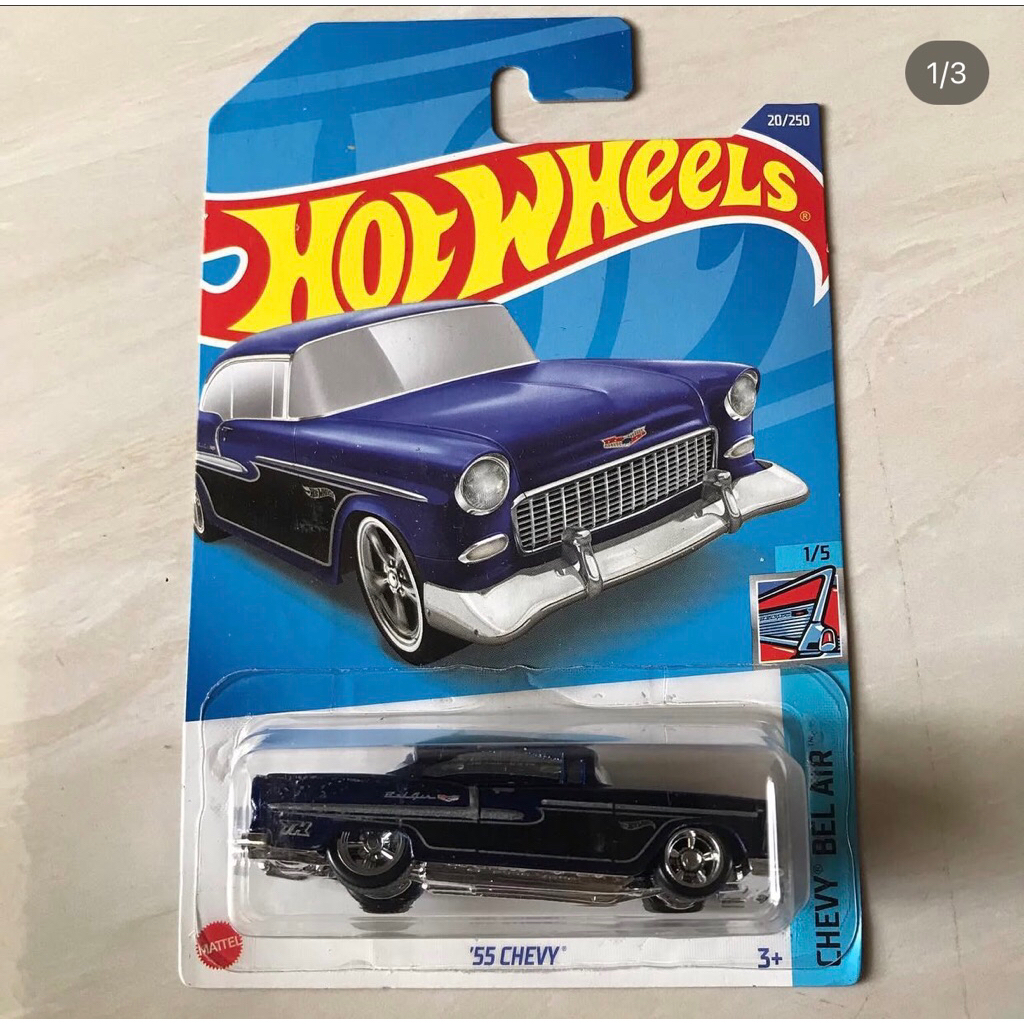 Hotwheels 55 CHEVY (Treasure Hunt Super) THS