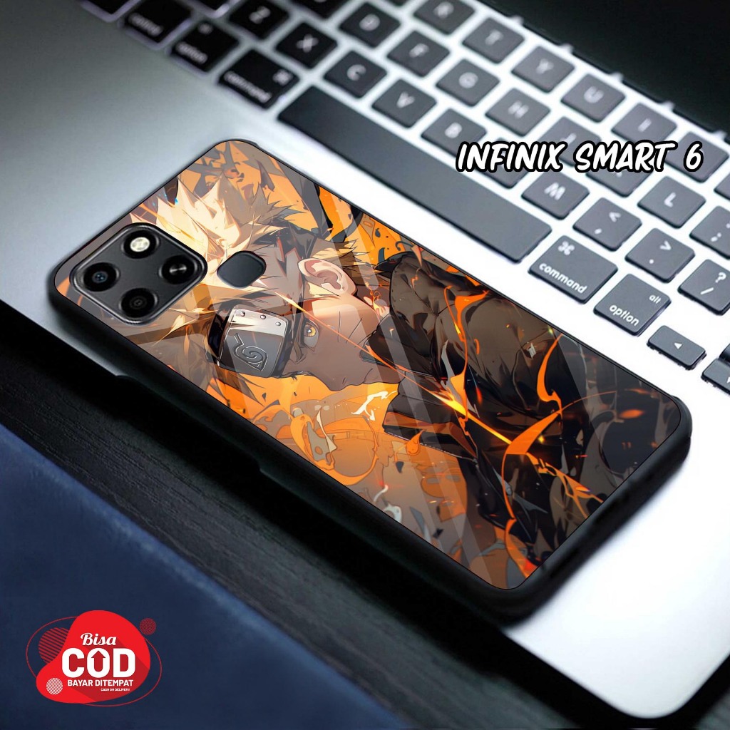 ase Infinix Smart 6 - Casing Infinix Smart 6 Terbaru [ NARUTO ] Silikon Hp Infinix Smart 6 - Kesing 