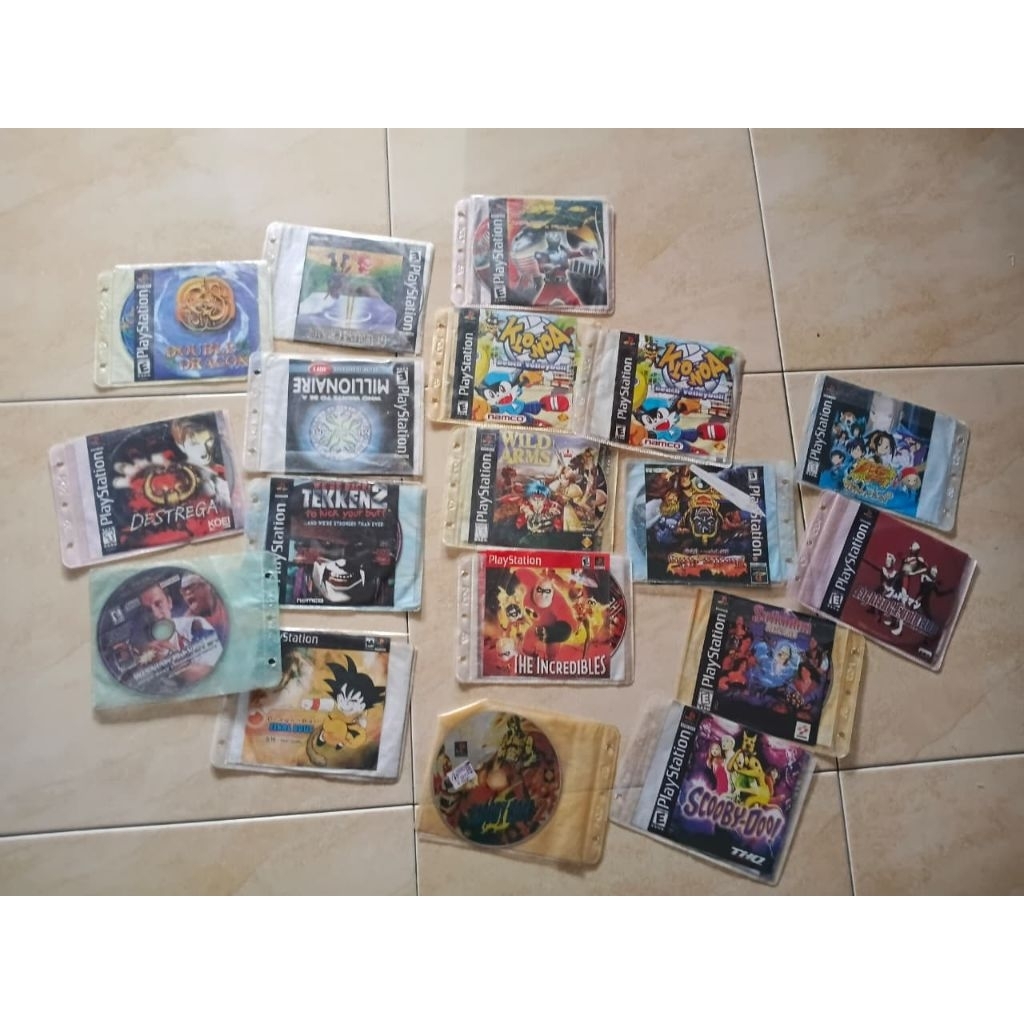 kaset Playstation 1 (PS1) Jual borongan
