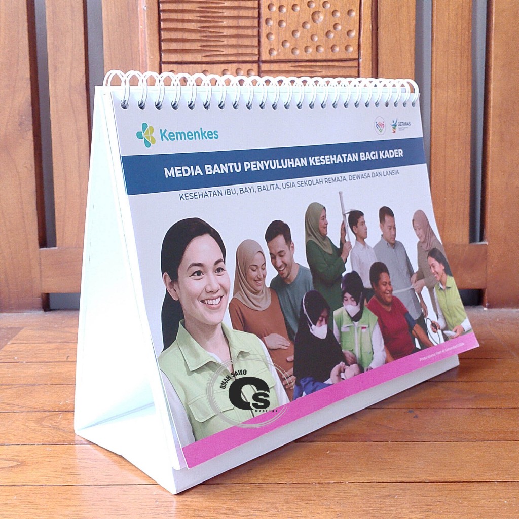 Lembar Balik Kader Posyandu - Media Bantu  Penyuluhan Kader Kesehatan
