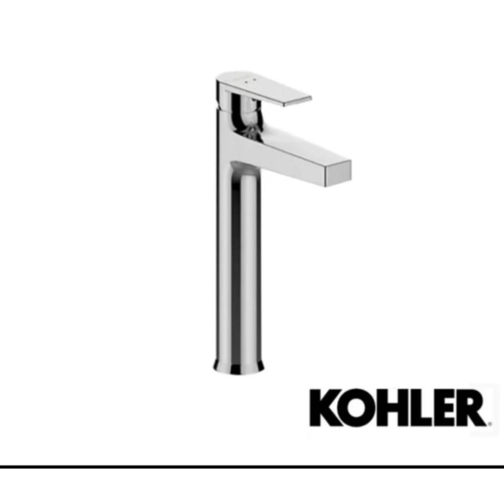 KOHLER TAUT TALL LAVATORY FAUCET K-74026T || KRAN WASTAFEL || KRAN PANAS DINGIN BARU KOHLER