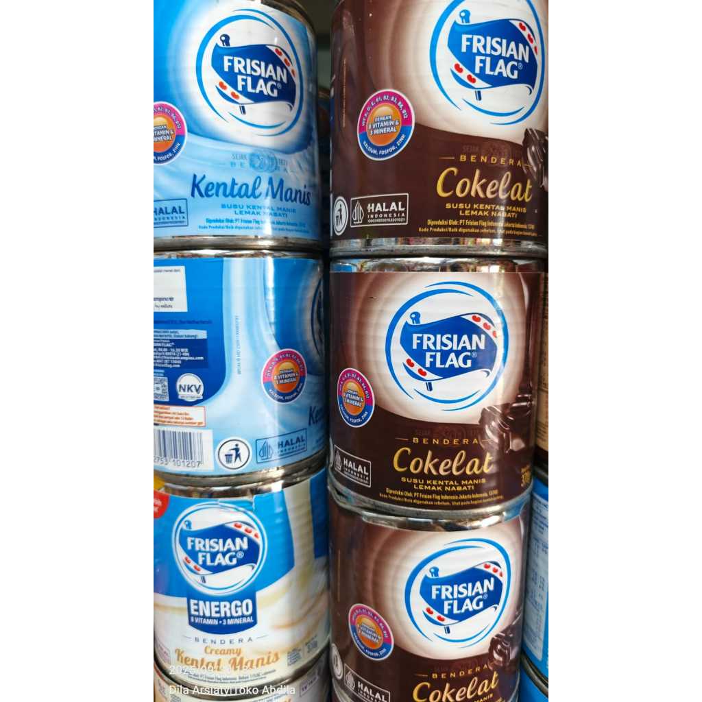 Susu kental manis frisian flag kaleng 370gr