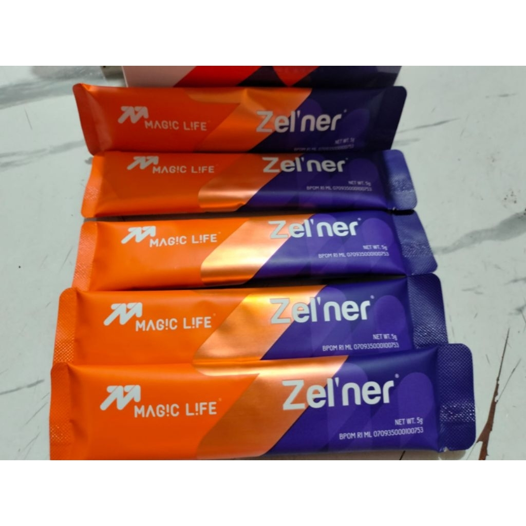 magiclife zelner oligopeptides box 21 sachet original exp 11/ 2026