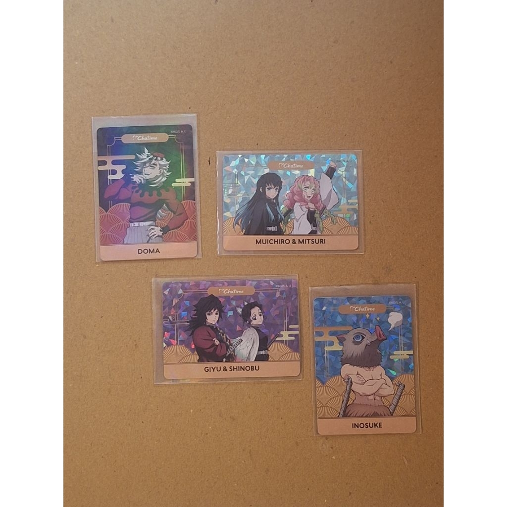 [Update] Official Merch Chatime X Demon Slayer