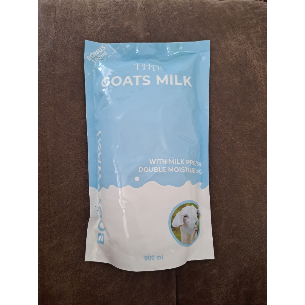 THAI Goat's Milk  Body Wash - 900ML / Sabun Goat / Brightening Soap / SABUN CAIR