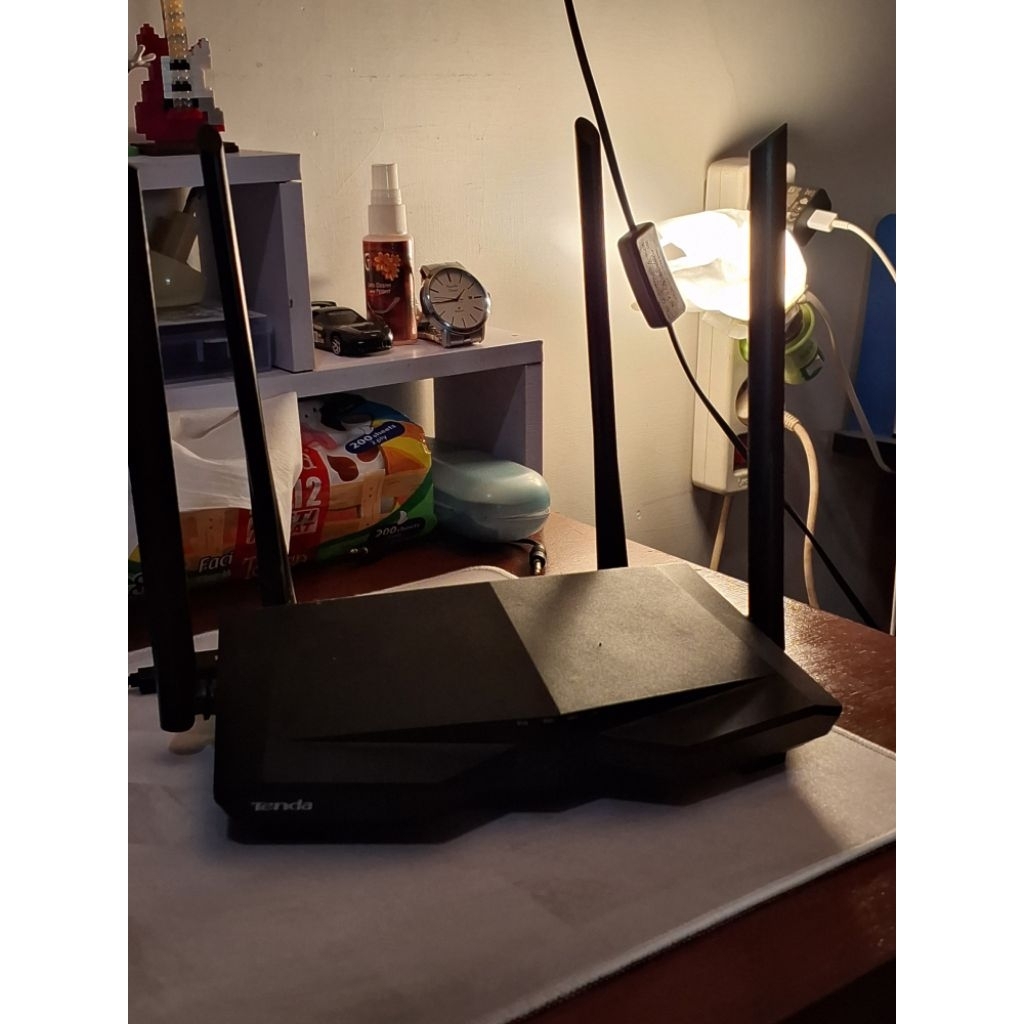 Router Tenda AC6 1200 Modem bekas dual band