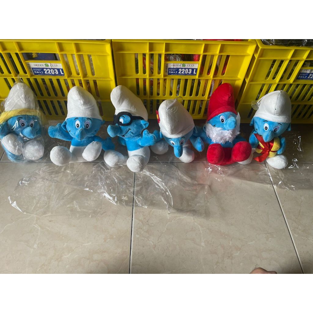 Boneka The Smurfs 23cm Boneka Smurfs LIMITED EDITION