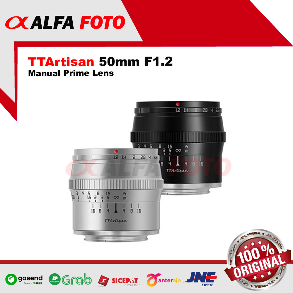 TTArtisan 50mm f1.2 aka TT Artisan 50mm f/1.2 Garansi Resmi