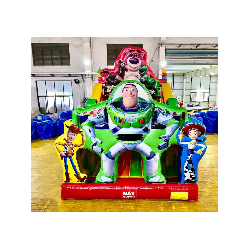 Rumah Balon istana balon playground outdoor Max Super ukuran 4x6