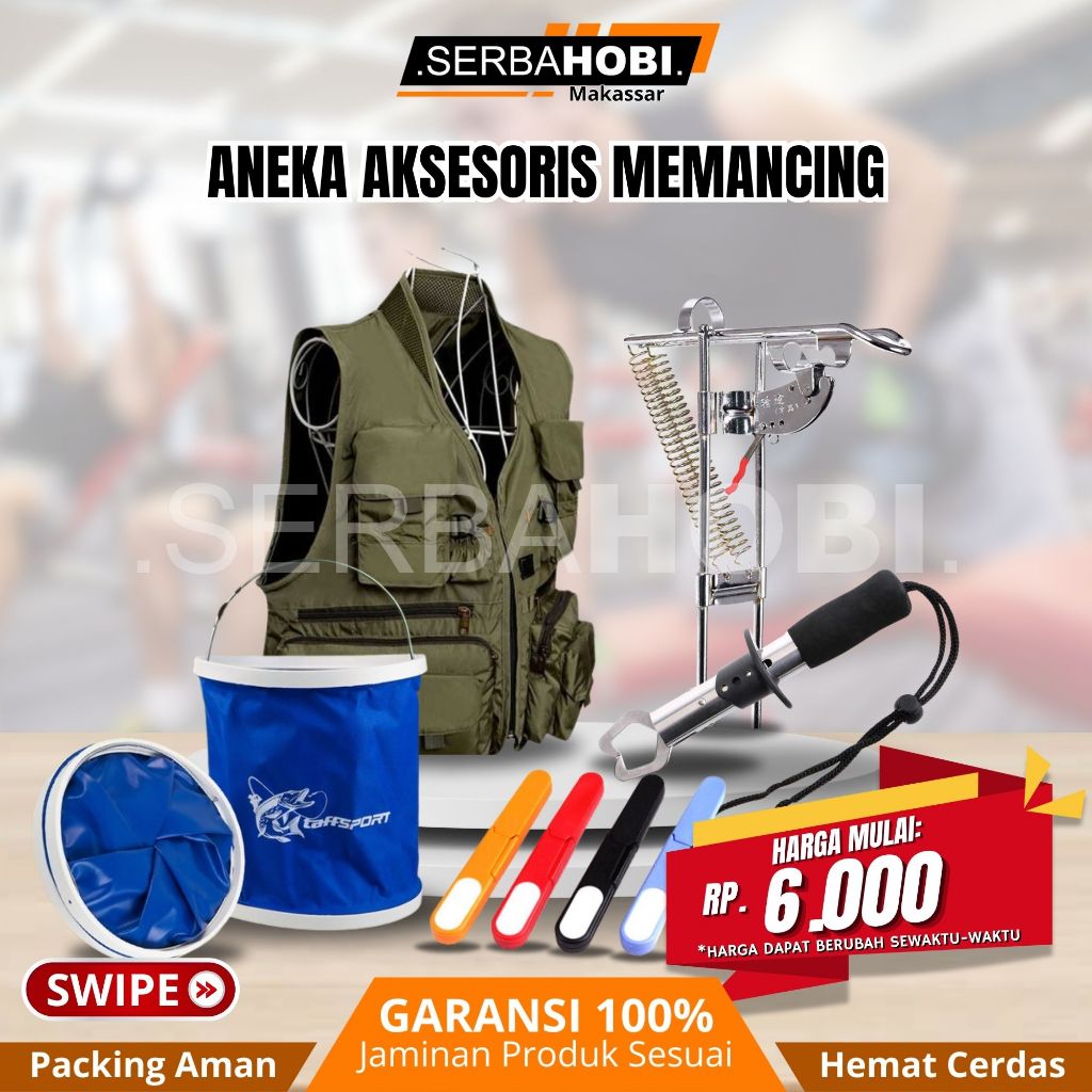 Aksesoris mancing terlengkap /  Alat tangkap Ikan /  storage Alat Pancing berkualitas termurah / Rom