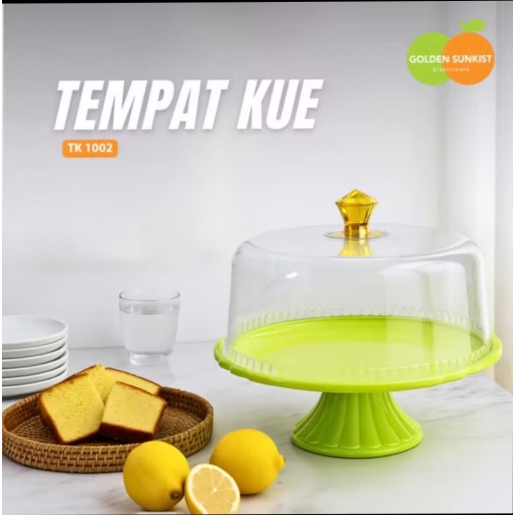 Tempat Kue Golden Sunkist TK-1002 Wadah Saji Makanan