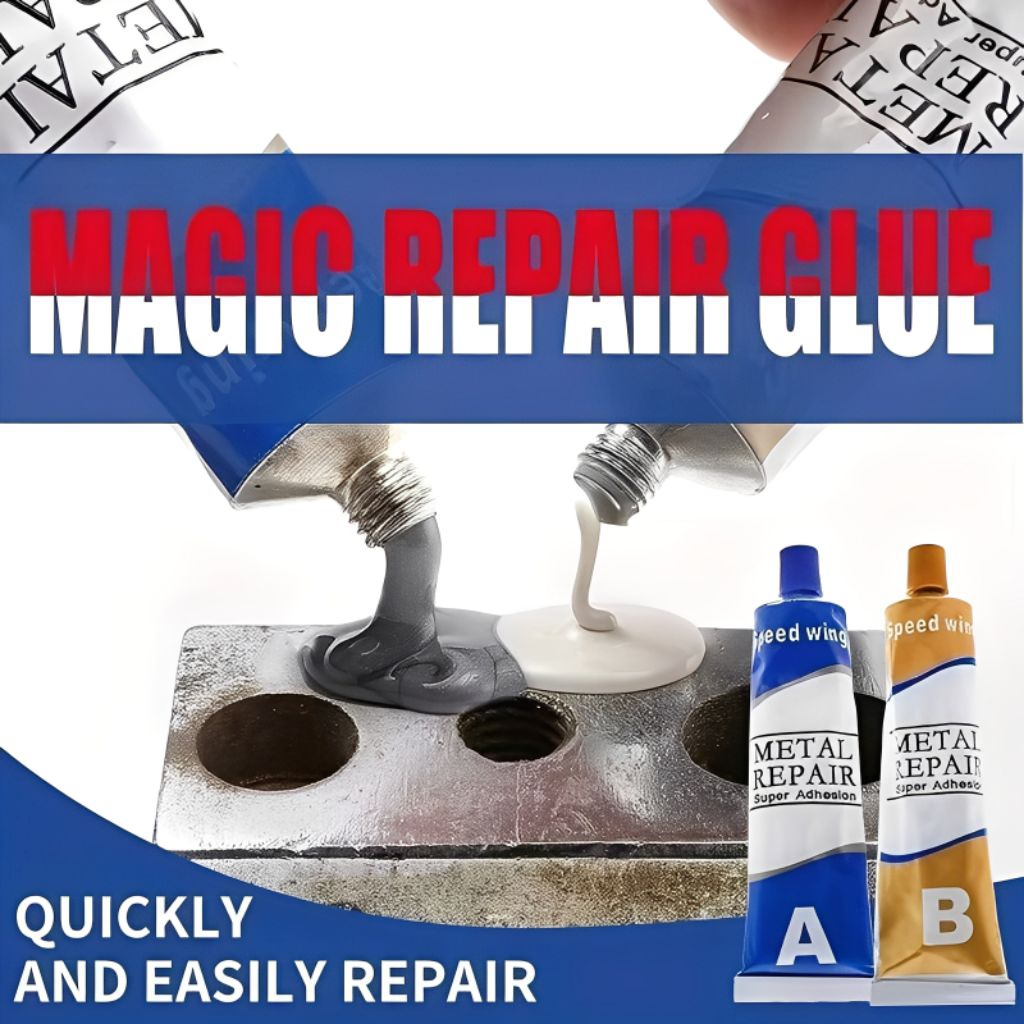 Lem Campur Epoxy AB Kuat Anti Panas Original