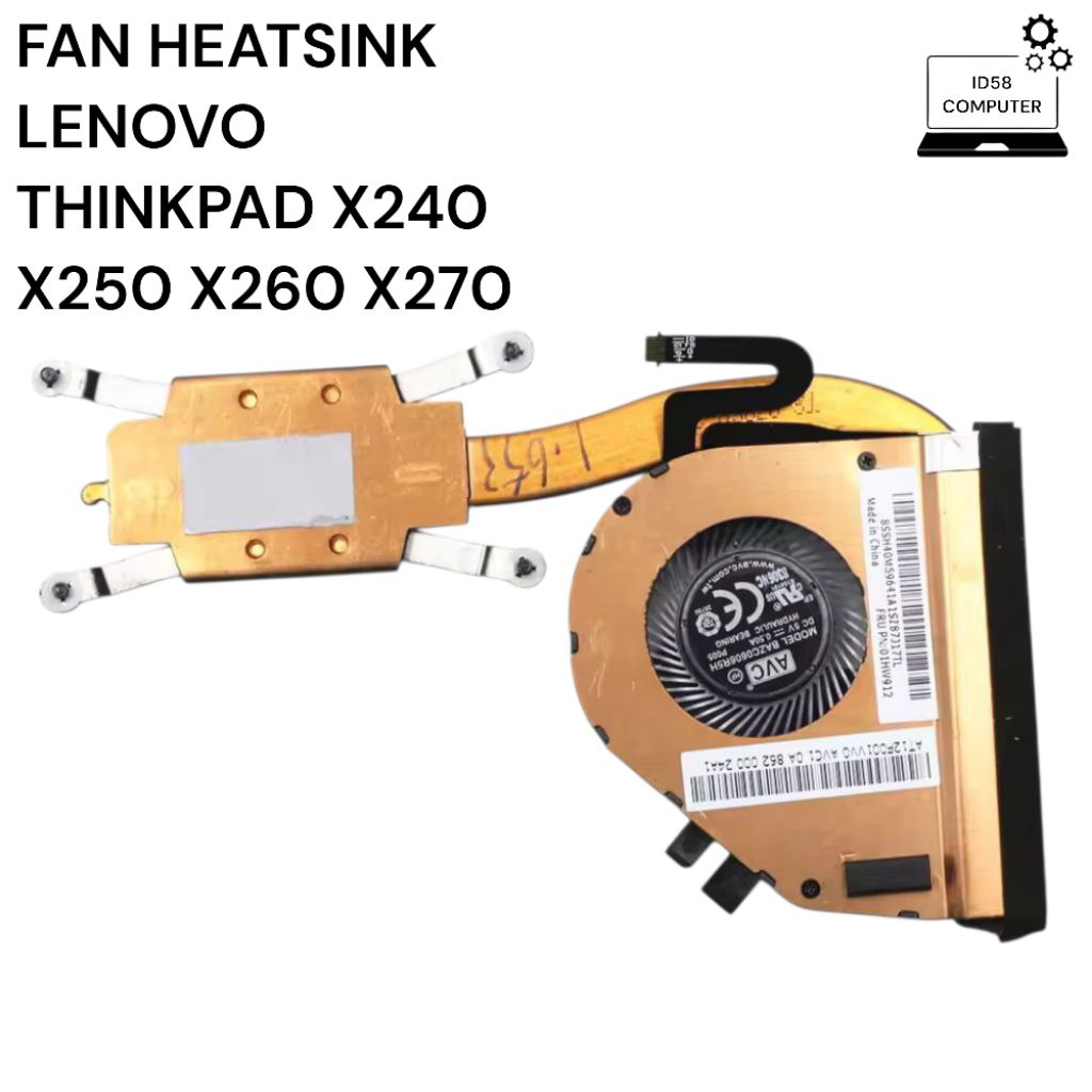FAN DAN HEATSINK THINKPAD X240 X250 X260 X270