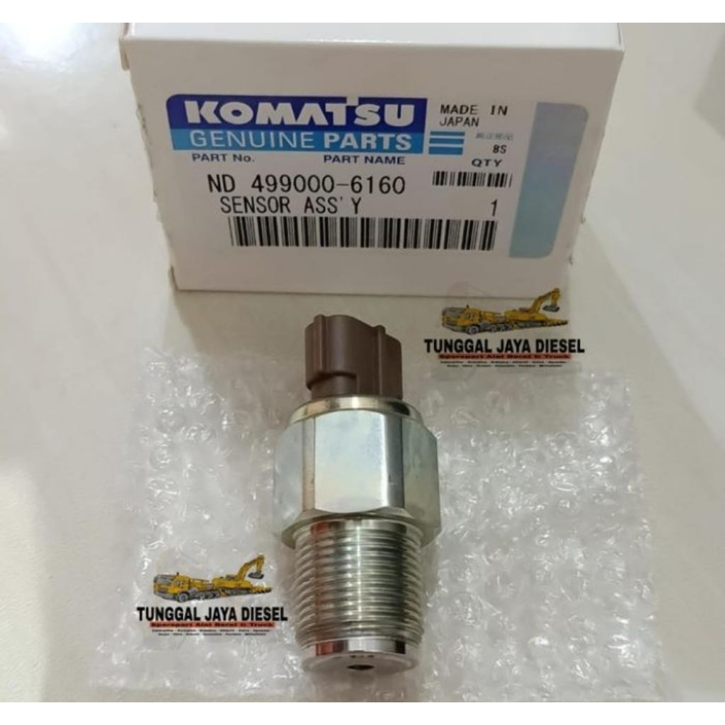 Sensor Pressure CommonRail PC400-8 PC 400-8 Komatsu ND499000-6160 ASLI