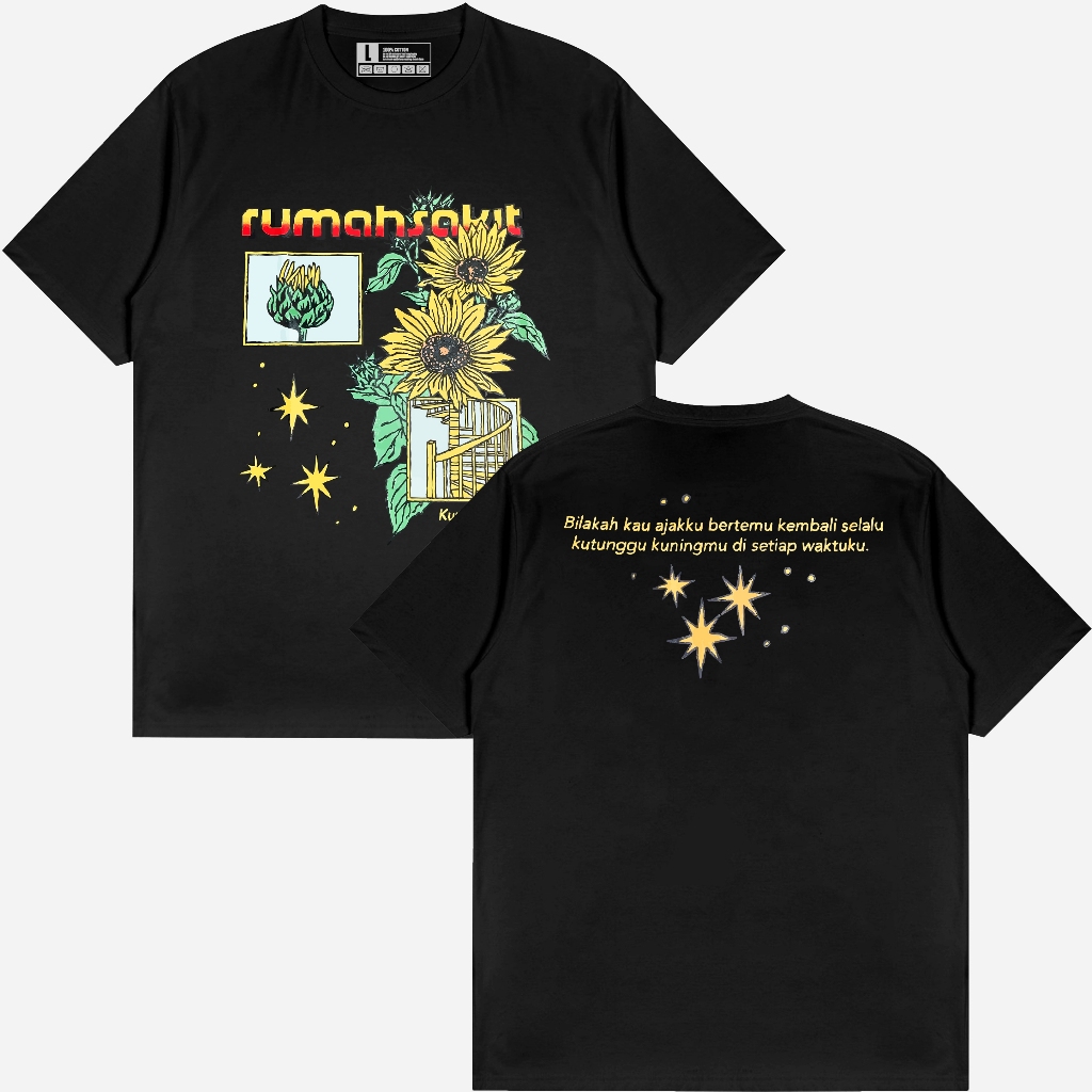 BAND RUMAH SAKIT KAOS BAND RUMAH SAKIT - KUNING | KAOS DISTRO MUSIC COTTON 24 S SAKIT - KUNING | KAO