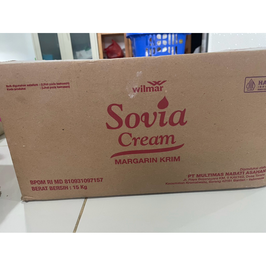 Sovia Cream Margarin Krim 15kg GOJEK GRAB