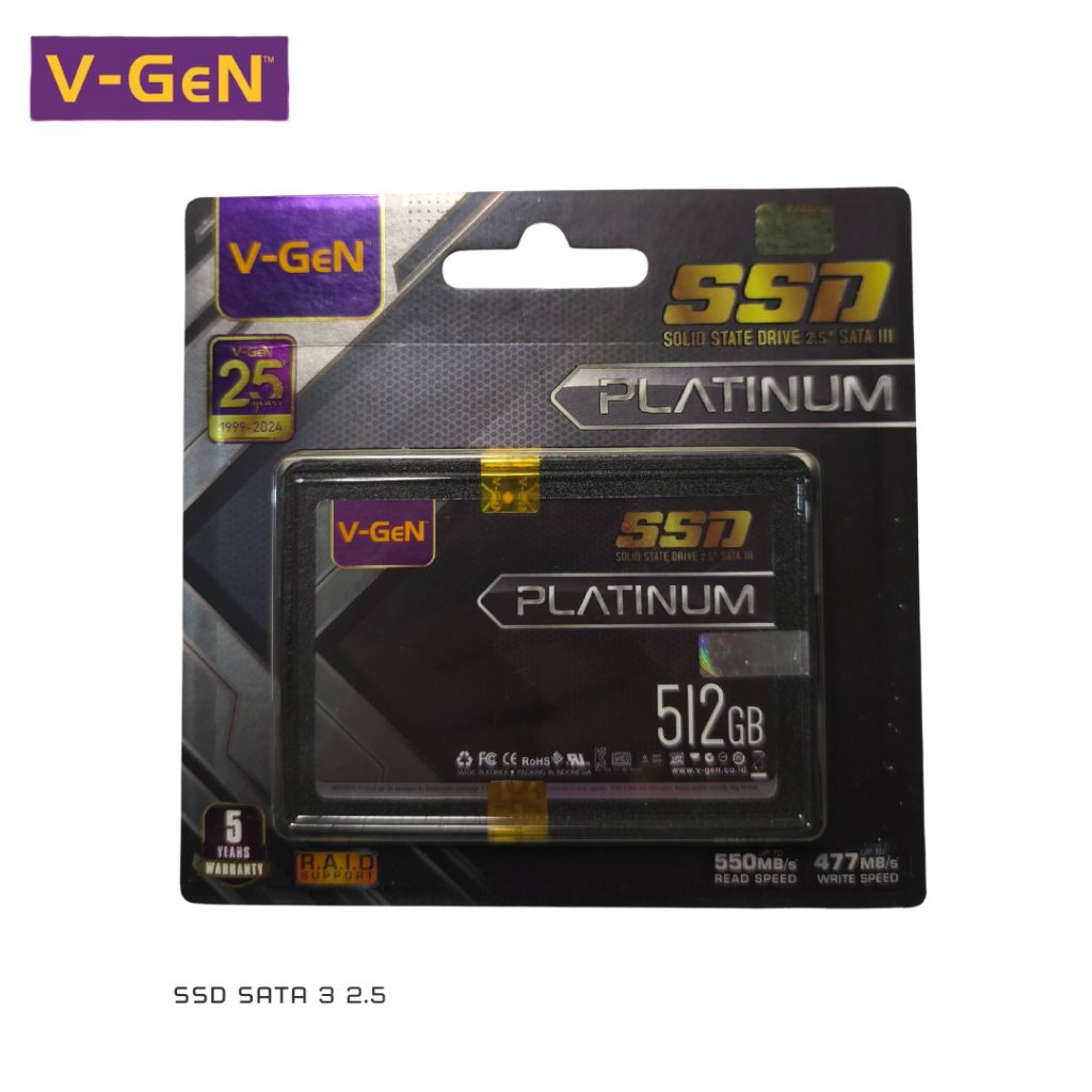 SSD SATA 3 VGEN  512GB V-GEN PLATINUM