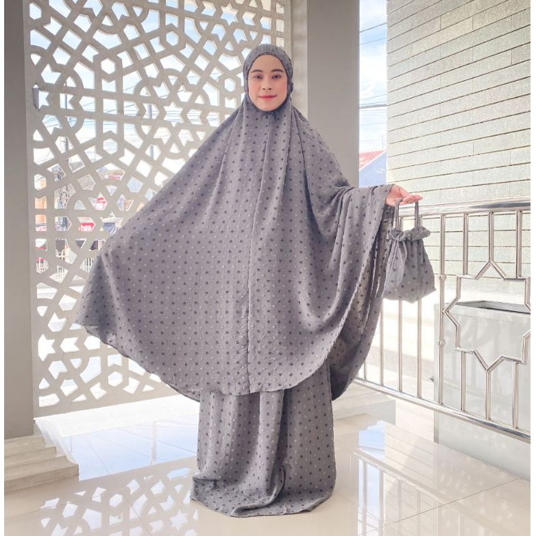 Thalita Mukena Uragiri JUmbo / Mukena Jumbo terbaru / Mukena Kekinian / Mukena Dewasa jumbo / Mukena