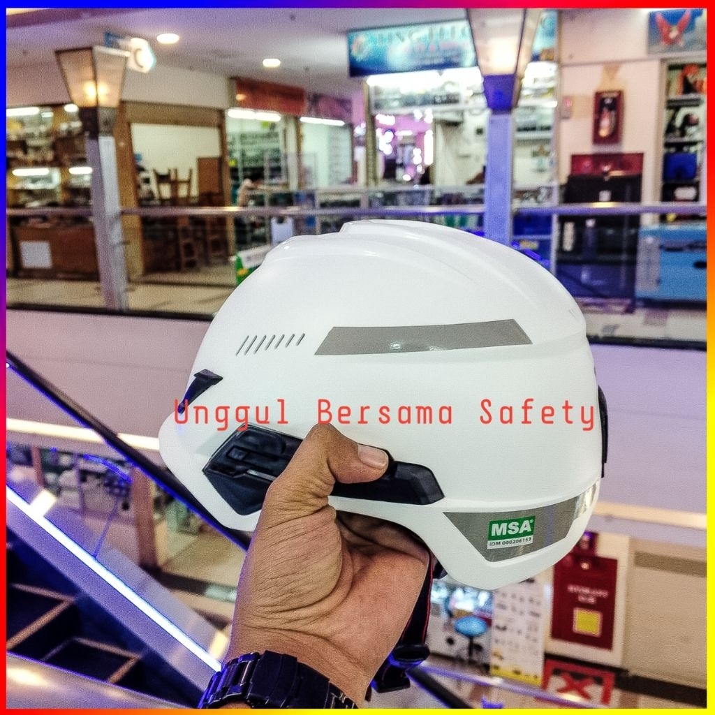 Helm Safety MSA Climbing / Helm Safety Rescue Berkualitas Murah