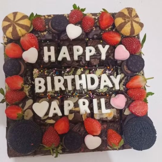 Fudgy Brownies Birthday