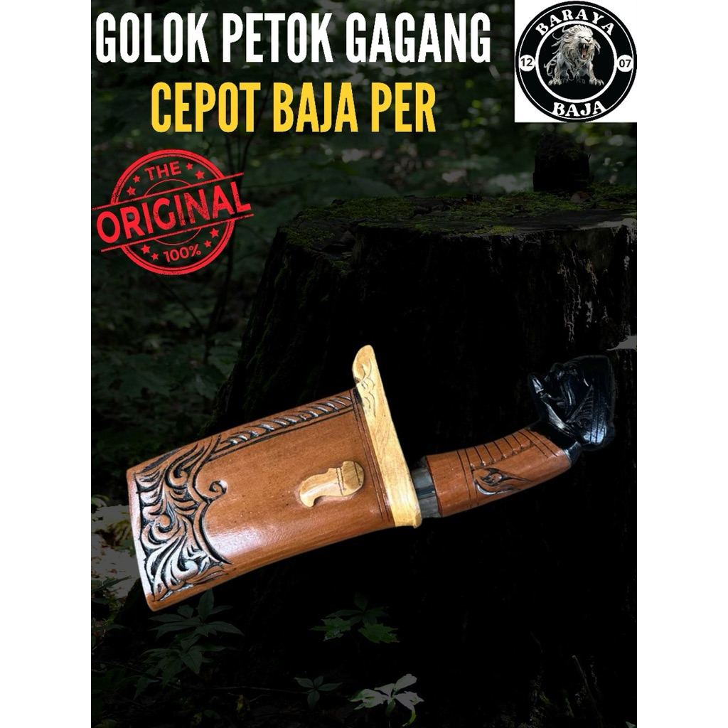 BARAYA BAJA GOLOK CACAH PETOK CEPOT KUNHIT BAHAN BAJA SUP9