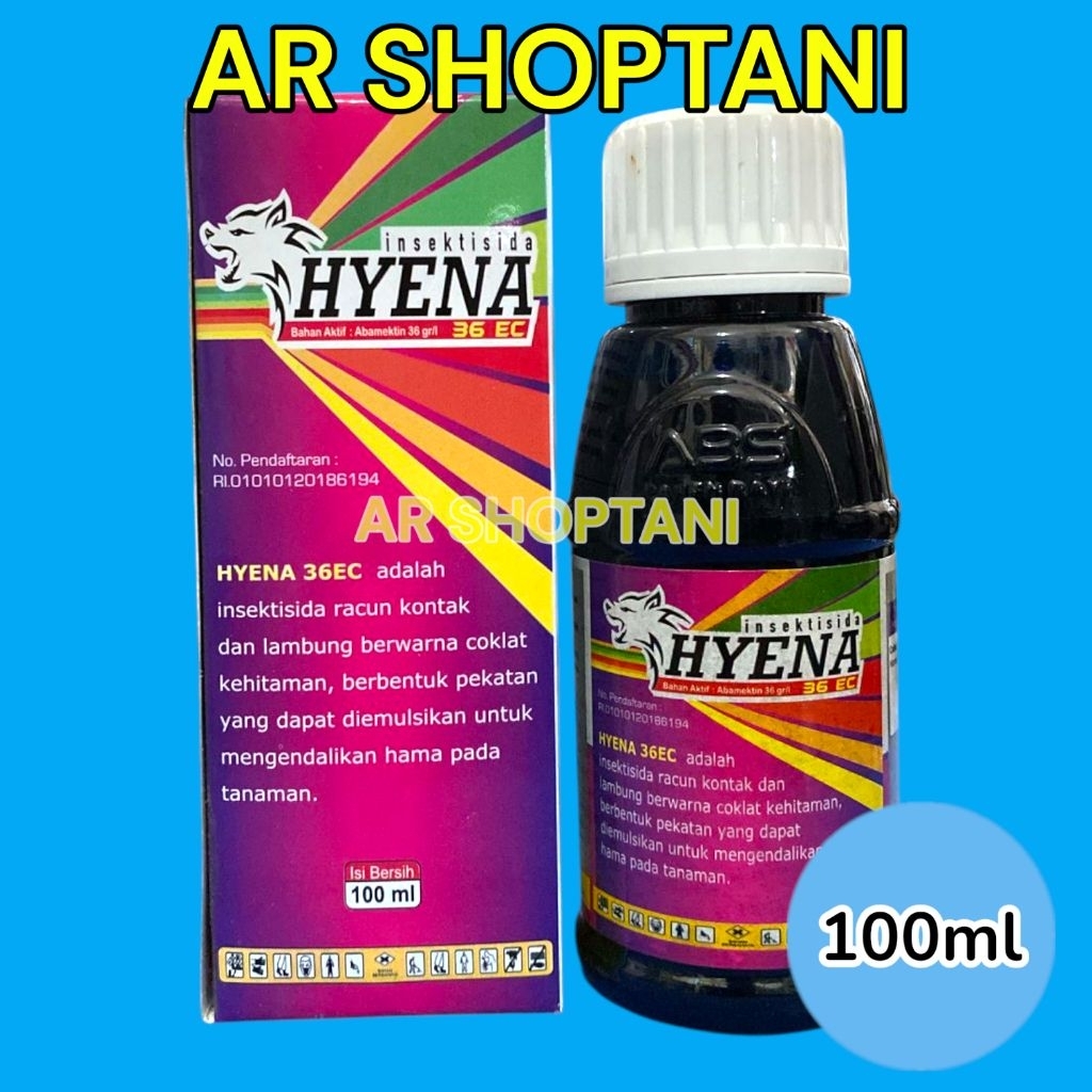insektisida HYENA 36ec 100ML basmi trips dan kutu
