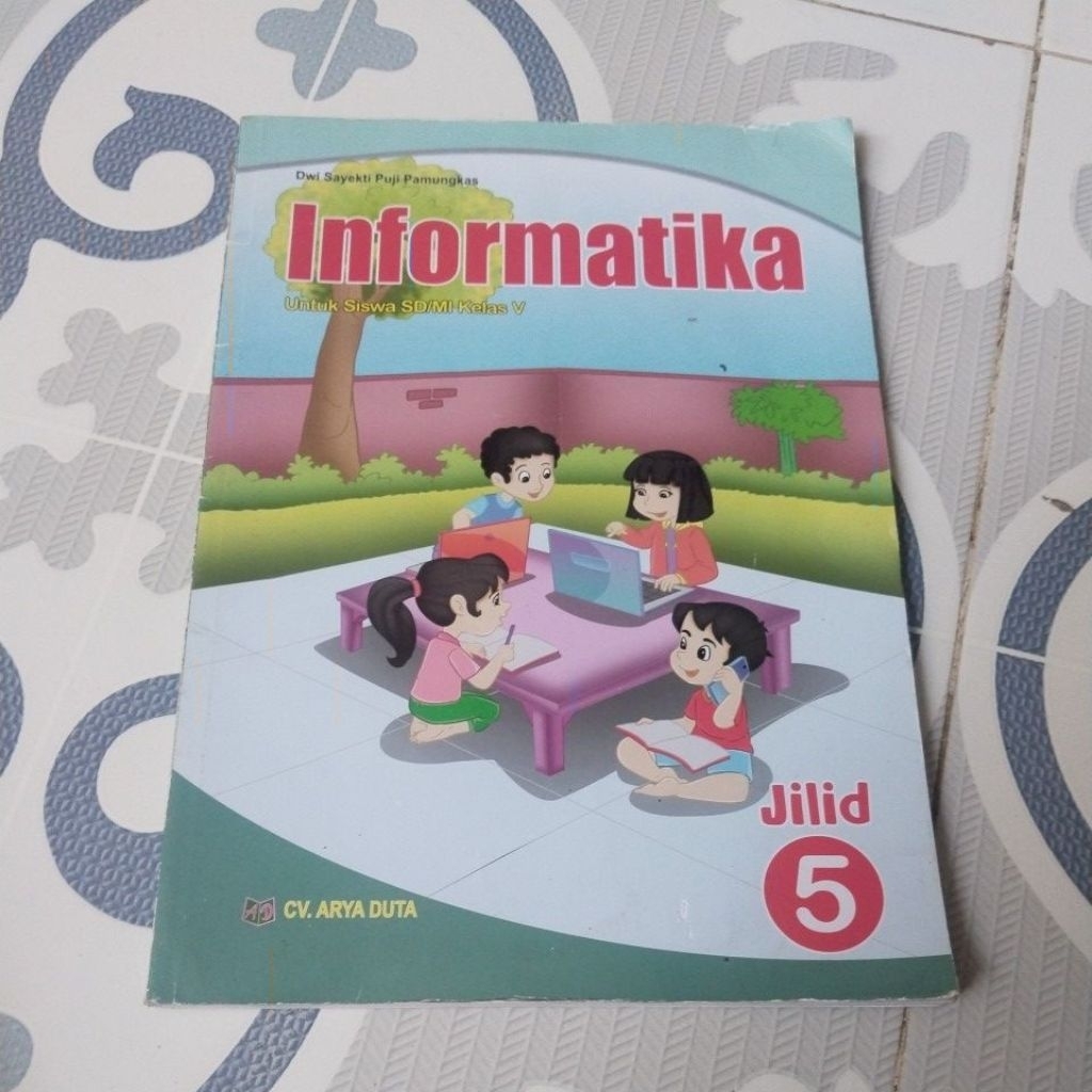 Informatika SD/MI Kelas 5 Arya Duta Oeriginal Bekas
