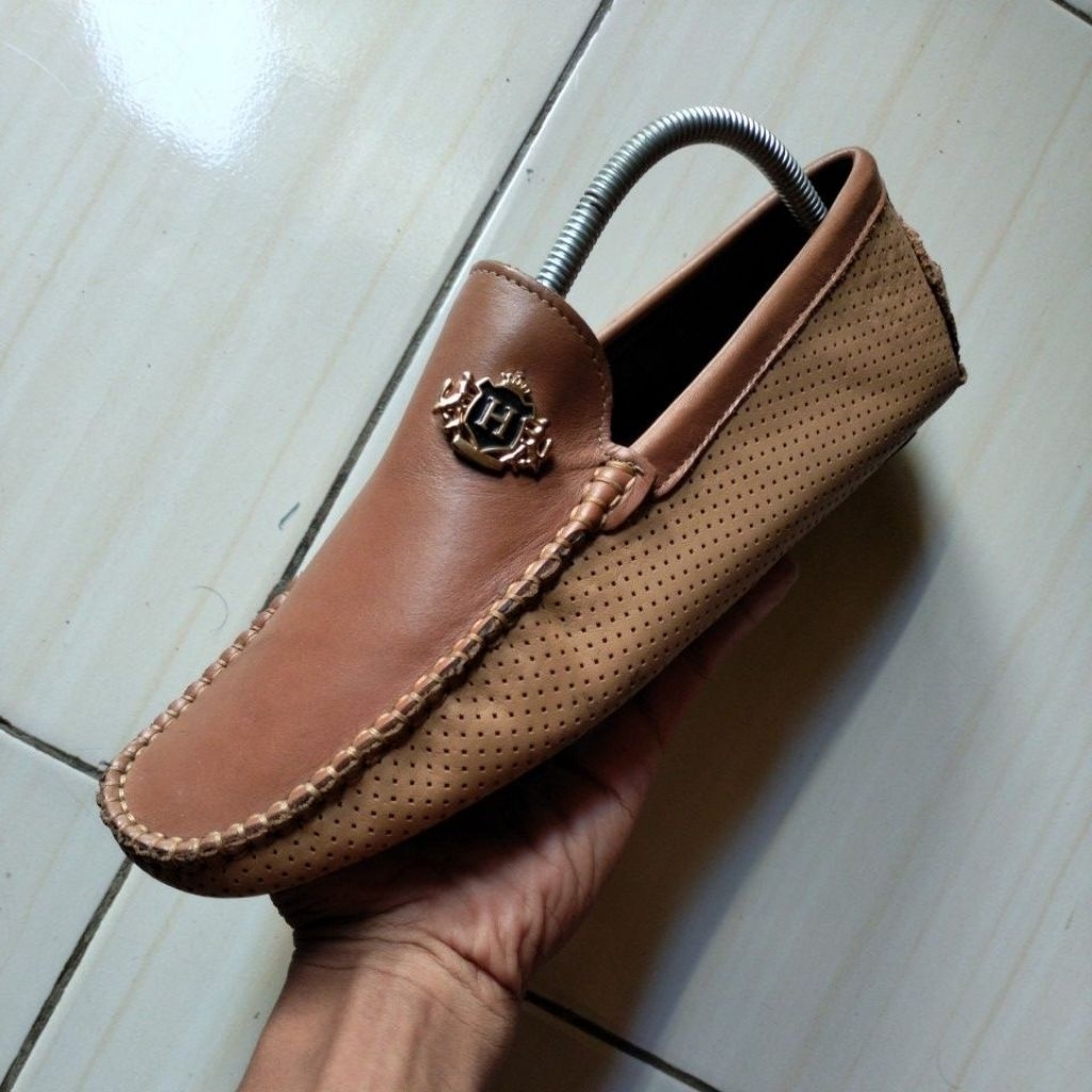 Hermes loafers kulit terbaik