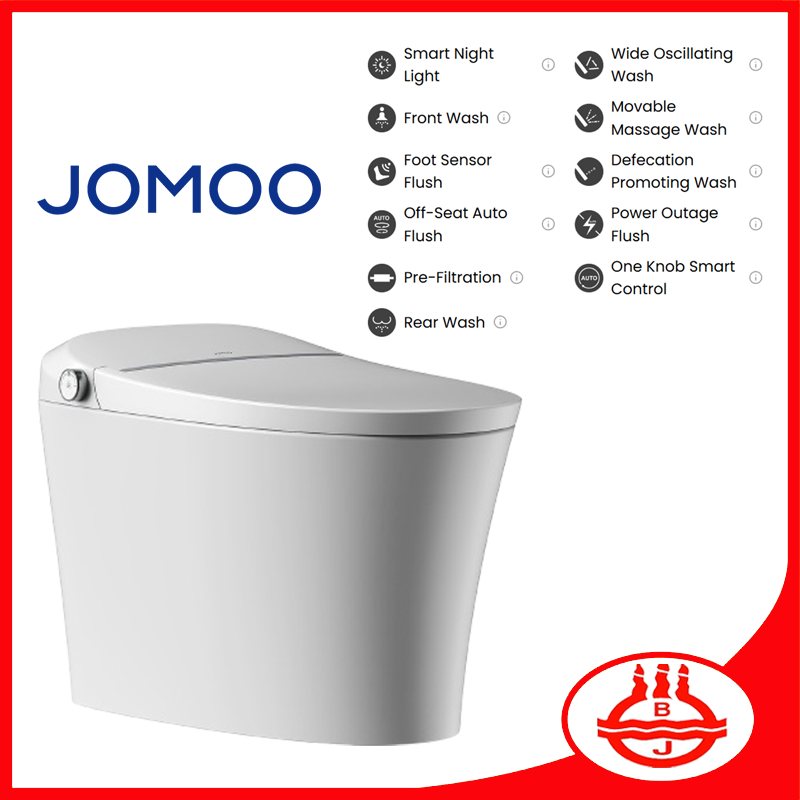 Jomoo Smart Closet Intelligent Toilet Kloset Pintar ZD7000-S0-IDO305 Otomatis Sensor Remote 7000