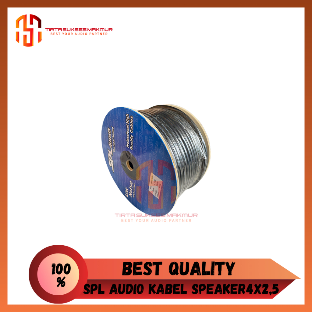 KABEL SPEAKER 4X2.5 SPL AUDIO GROSIR 65 METER