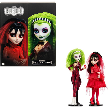 Monster High Skullector Beetlejuice Beetlejuice Doll 2-Pack