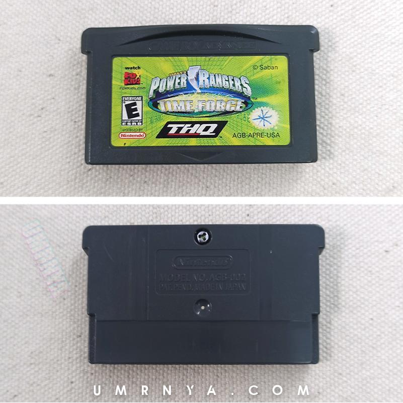 Gameboy Power Rangers Time Force Kaset Game boy Advance GBA SP