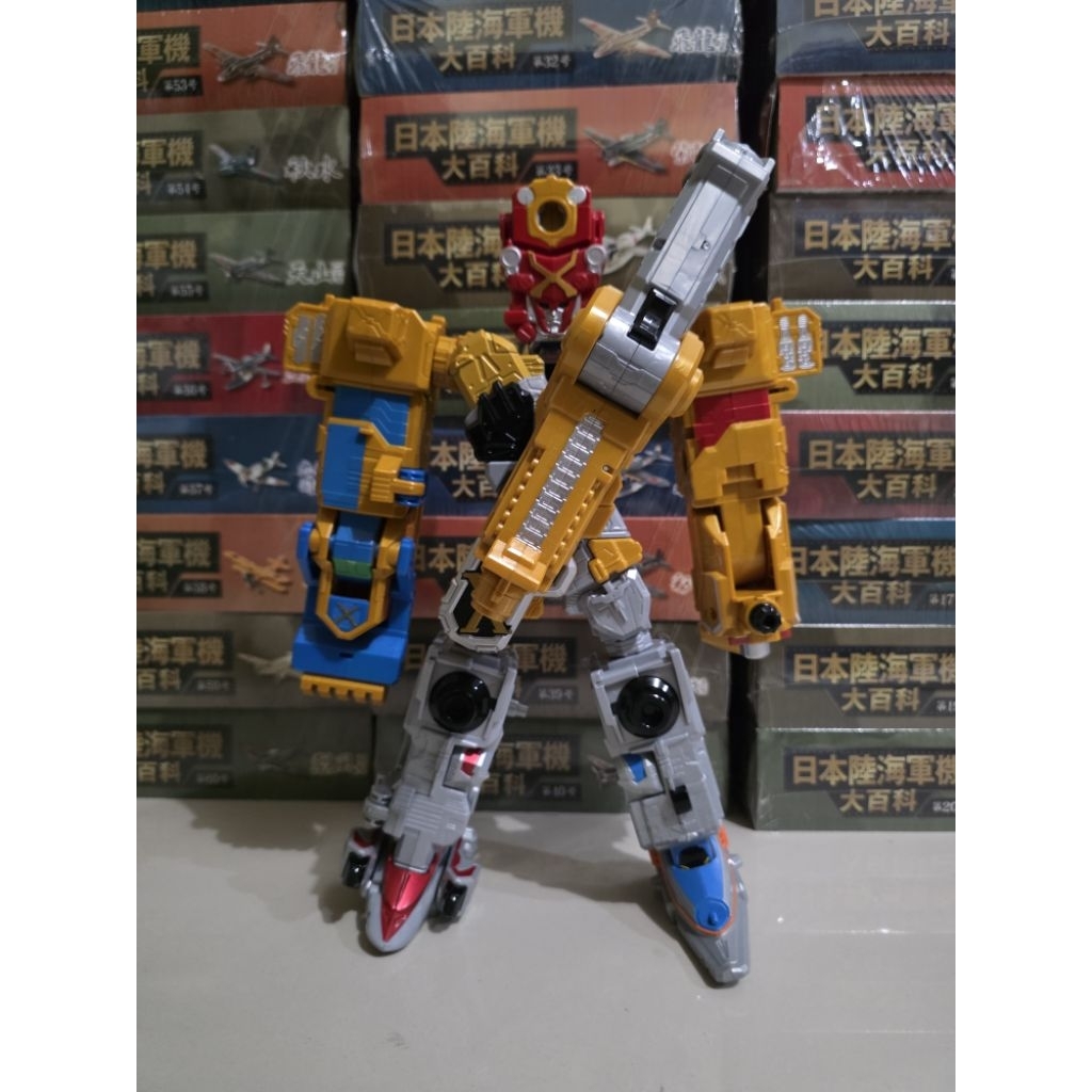 dx lupinranger vs patranger x emperor set
