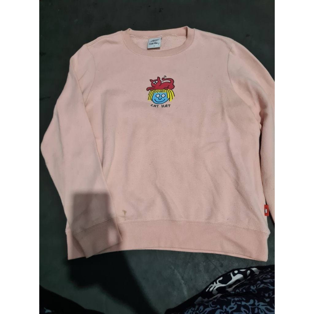 crewneck keith haring second,crewneck keith haring preloved