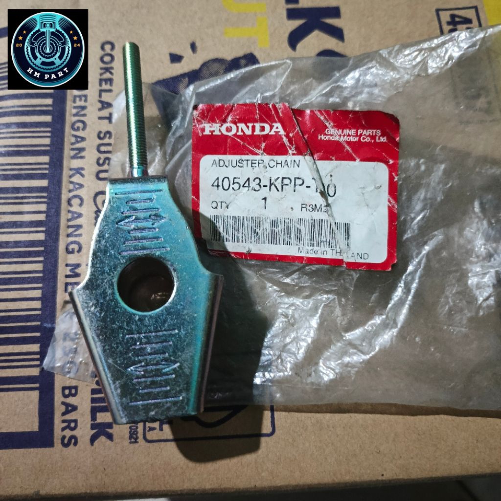 40543 KPP T00 ADJUSTER CHAIN SETELAN RANTAI RODA CBR150 FI CBU original satuan