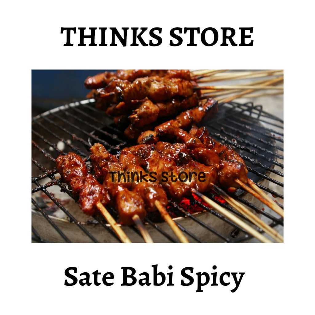 Sate Daging Babi Bali - Pork Satay  - Frozen Food
