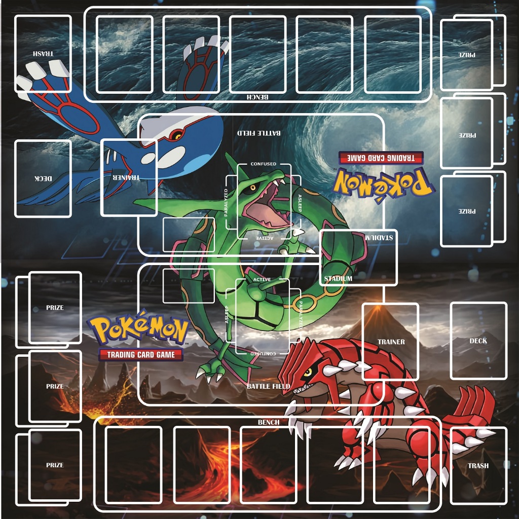 POKEMON TCG, PLAYMATE, POKEMON PLAYMAT, ALAS MAIN KARTU POKEMON, POKEMON CARD PLAYMATE, PLAYING MAT 