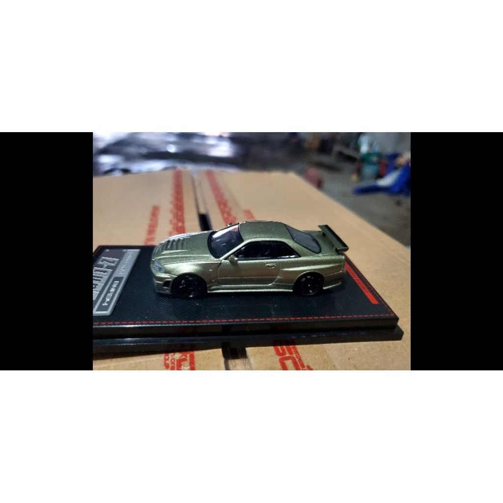 Ignition Model Nissan GTR R34 Skyline Green