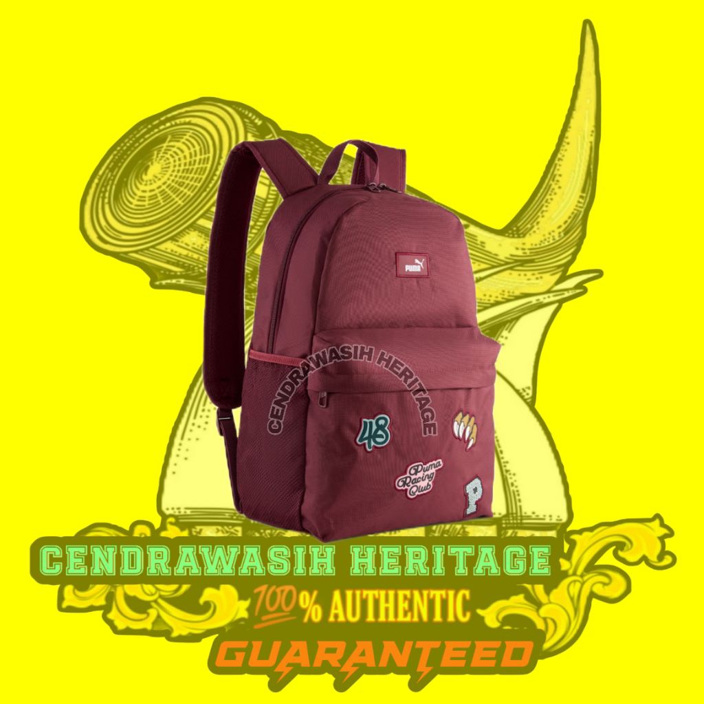 Puma Phase Patch 20L Backpack Ruby Shimmer Original